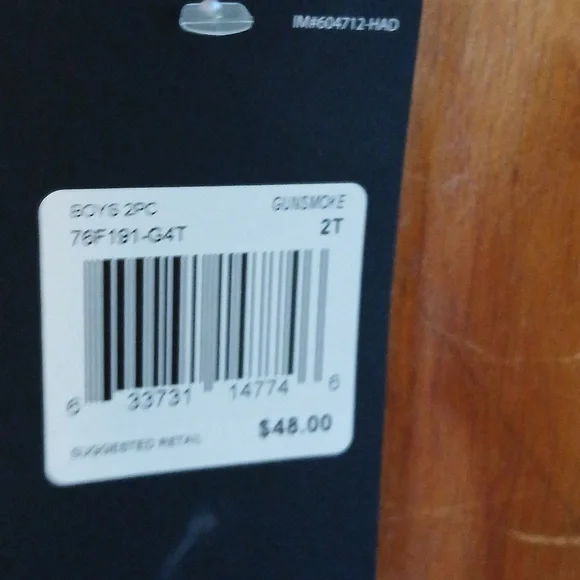 Nike set boys 2t gunsmoke Grey jacket, pants - Picture 2 of 4